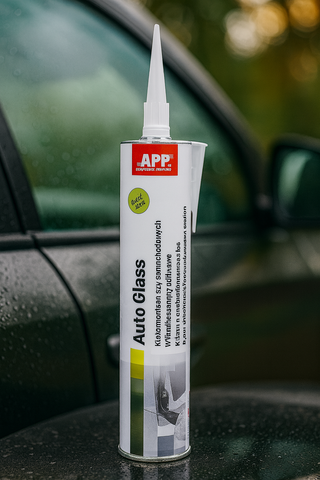 Клей для автоскла APP Auto Glass 310 мл &mdash; поліуретановий 4017 фото