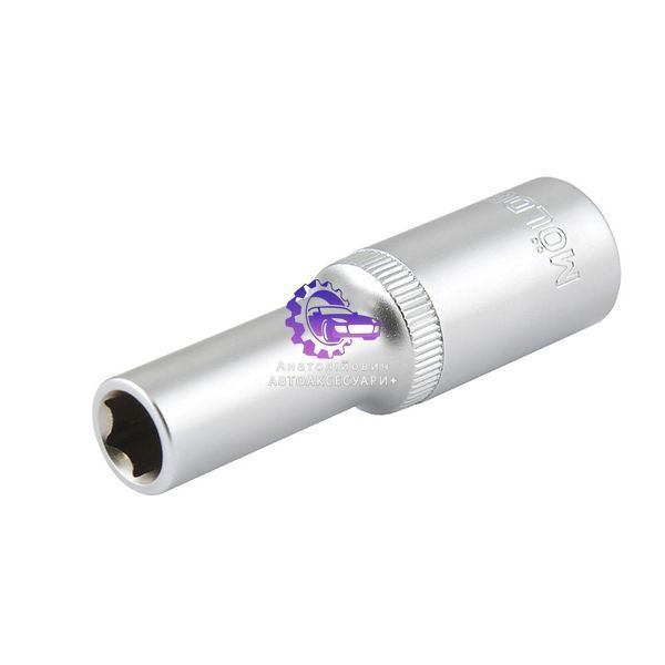 Головка торцева подовжена Molder 10 мм 1/2&Prime; Cr-V (MT62110) MT62110 фото