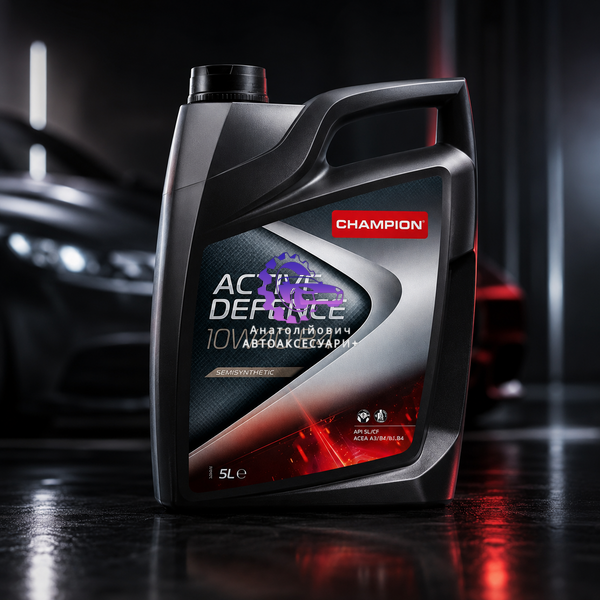 Моторна олива CHAMPION Active Defence 10W-40 B4 5 л 8204319 фото