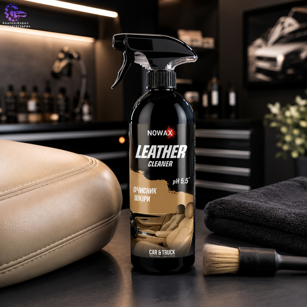 Очисник шкіри Nowax Leather Cleaner 750 мл NX75011 NX75011 фото