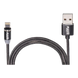 Кабель магнітний PULSO USB - Lightning 2,4А, 1m, black (тільки зарядка) MC-2301L BK фото 3