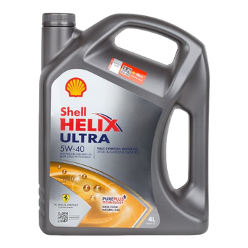 Мотора олива синтетична SHELL Helix Ultra 5W-40, 4 л (550052679) 550052679 фото