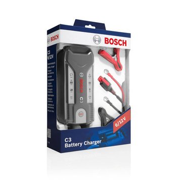 Зарядний пристрій BOSCH C3 0.189.999.03M (12V/6V, 3.5A) (Арт. 018999903M) 018999903M фото