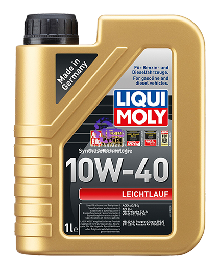 Liqui Moly Leichtlauf 10W-40 1л &ndash; напівсинтетична олива 9500 фото