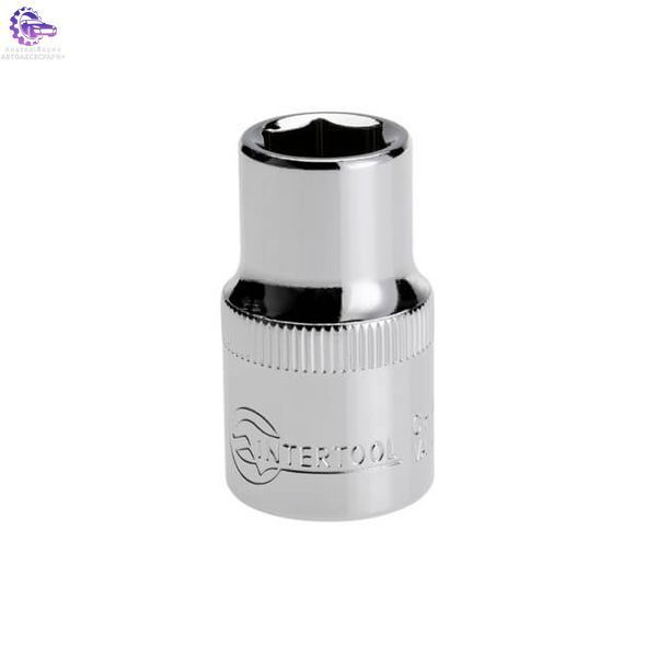 Головка шестигранна 1/2" 12мм x 38мм CrV INTERTOOL ET-0012 фото