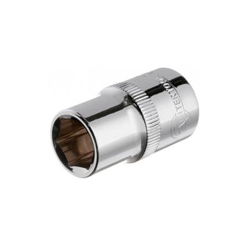 Головка шестигранна 1/2" 13мм x 38мм CrV INTERTOOL ET-0013 фото