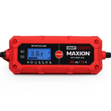 Інтелектуальний зарядний пристрій MAXION MXCT-SMART SC6B (6V/12V) (Арт. MXCT-SMART SC6B) MXCT-SMART SC6B фото