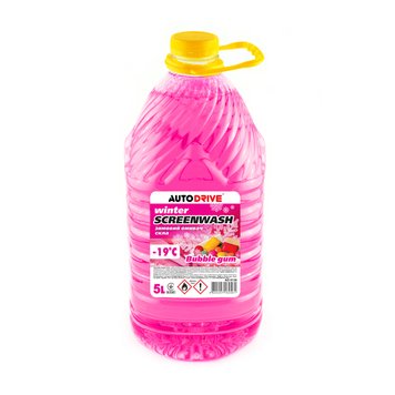 Омивач скла зимовий AutoDrive Bubble Gum -19°С 5л (Арт. AD0138) AD0138 фото