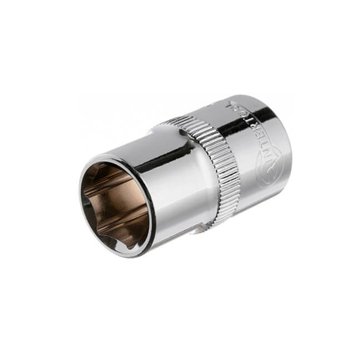 Головка шестигранна 1/2" 15мм x 38мм CrV INTERTOOL ET-0015 фото