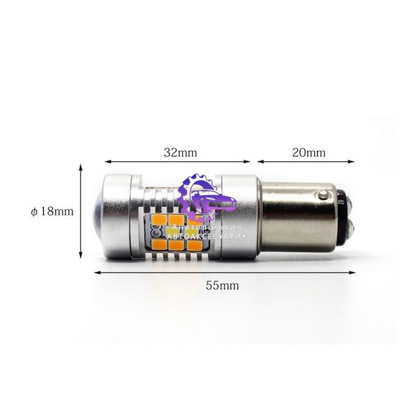 Світлодіодні автолампи Carlamp 4G-Series P215W 6000K 1500Lm (4G/1157 W-Y) 4G/1157 W-Y фото