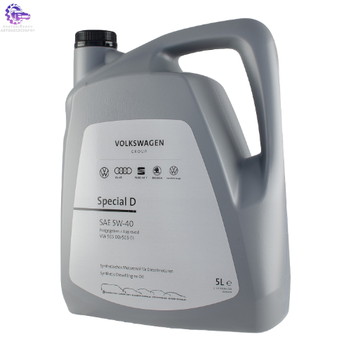 Моторна олива синтетична VAG Special D 5W-40 для дизельних двигунів, 5 л (G S55 505 M4 EUR) G S55 505 M4 EUR фото