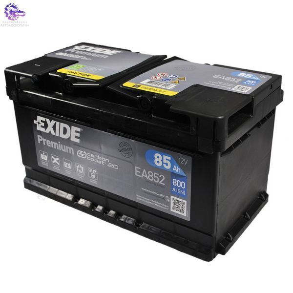 Акумулятор Exide EA852 Premium 85Ah 800A 12V R+ LB4 (Арт. EA852) EA852 фото