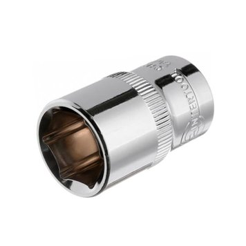 Головка шестигранна 1/2" 17мм x 38мм CrV INTERTOOL ET-0017 фото