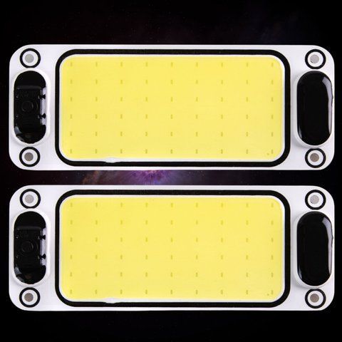 Лампа салону 12-80V LED 150&times;60&times;10 мм з кнопкою вимкнення (арт. COB-54) COB-54 фото