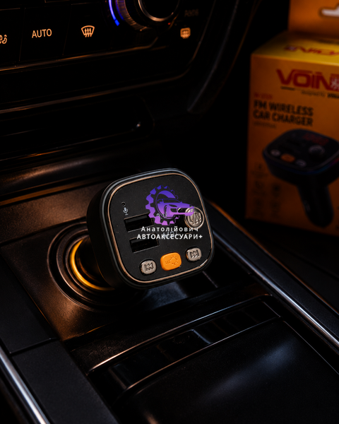 VOIN W-3320 FM-модулятор Bluetooth 5.0 з 2 USB