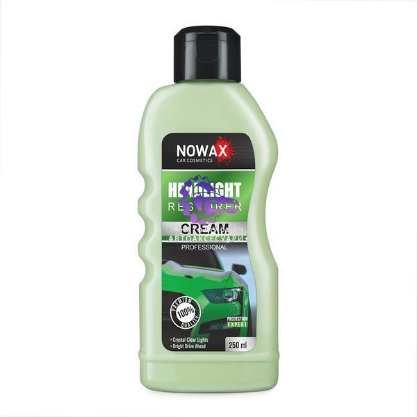 Nowax Headlight Restorer 250 мл &ndash; поліроль для фар NX25248 фото