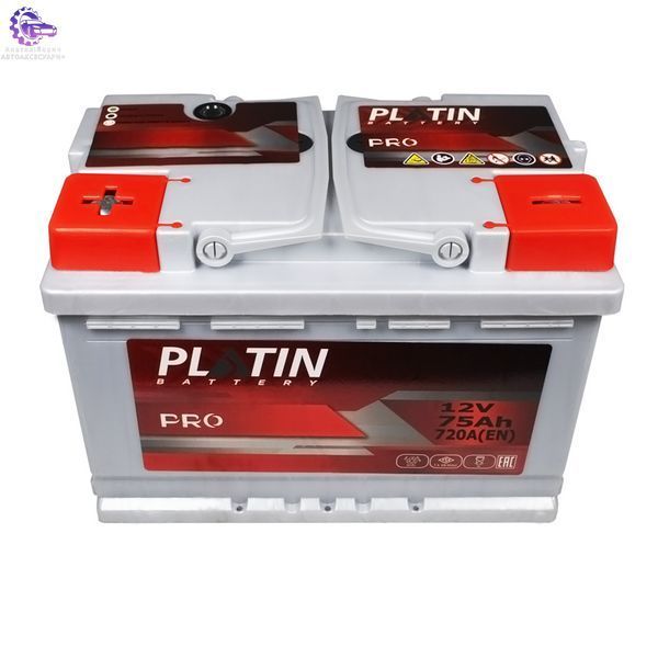 Автомобільний акумулятор PLATIN Pro MF 75Ah 720A L+ (L3) (Арт. 57522011) 57522011 фото