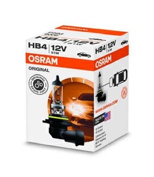 Лампа головного освітлення OSRAM HB4 12V 51W P22d ORIGINAL (Арт. 9006) 9006 фото