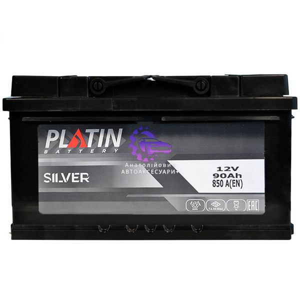 Автомобільний акумулятор PLATIN Silver MF 90Ah 850A R+ (L4B) (Арт. 5902300) 5902300 фото