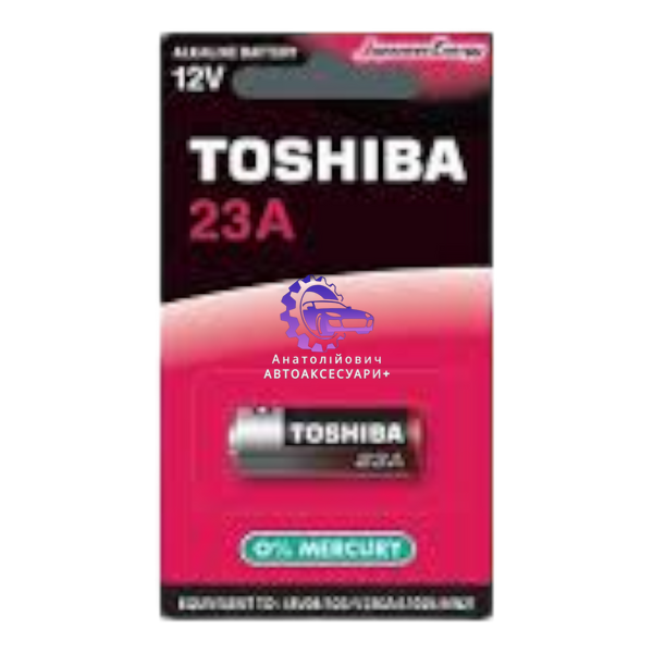 Батарейки 23a 12V Toshiba alkaline 23A BP-1C фото