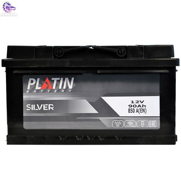 Автомобільний акумулятор PLATIN Silver MF 90Ah 850A R+ (L4B) (Арт. 5902300) 5902300 фото