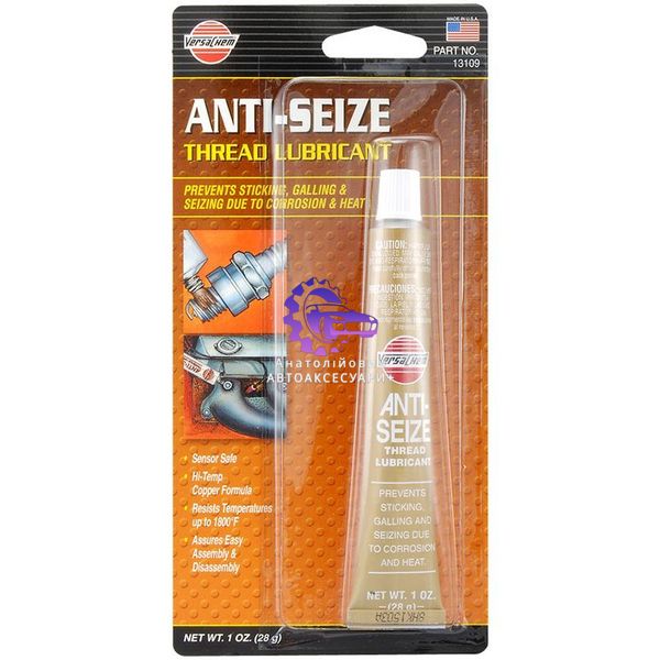 Змазка для Різьби Versachem ANTI-SEIZE THREAD LUBRICANT, 28 г (13109) 13109 фото