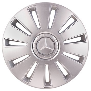 Ковпаки Mercedes 15" REX сірий матовий (Арт. 30664) 30664 фото