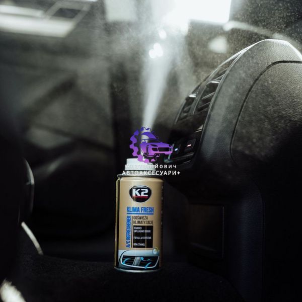 Освіжувач кондиціонера автомобільний K2 KLIMA FRESH Blueberry 150мл (K222BB) K222BB фото