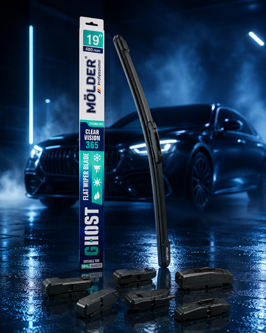 Безкаркасна щітка склоочисника Molder GHOST 19&Prime; / 480 мм MG480 MG480 фото