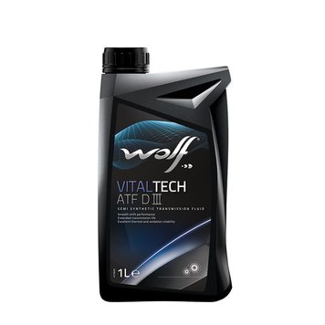 Трансмісійна Олива WOLF VitalTech ATF DIII 1L (8305306) 8305306 фото