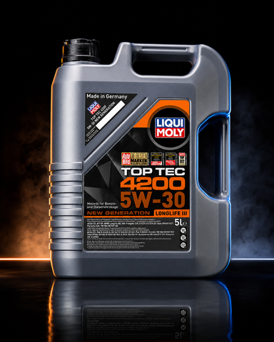 LIQUI MOLY Top Tec 4200 5W-30 5л &ndash; моторна олива Longlife III 8973 фото