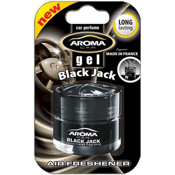 Ароматизатор Aroma Car Gel Black Jack, 50 г (702) - Загадковий Аромат для Вашого Авто 702 фото