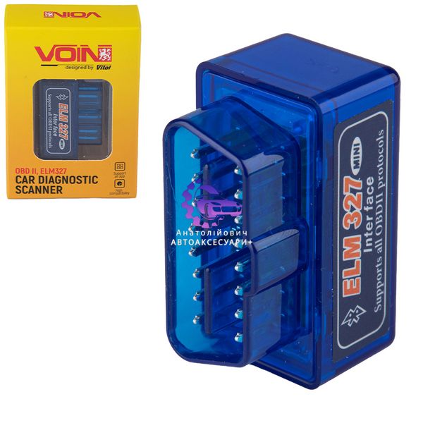 Діагностичний сканер VOIN ELM-32721 OBD II ELM327 v2.1 (Арт. ELM-32721) ELM-32721 фото