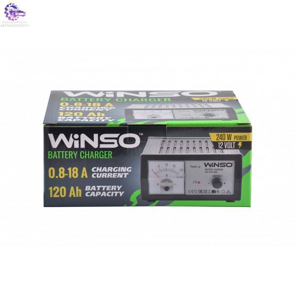 Зарядний пристрій Winso 12V 18A 120Ah 240W (Арт. 139200) 139200 фото