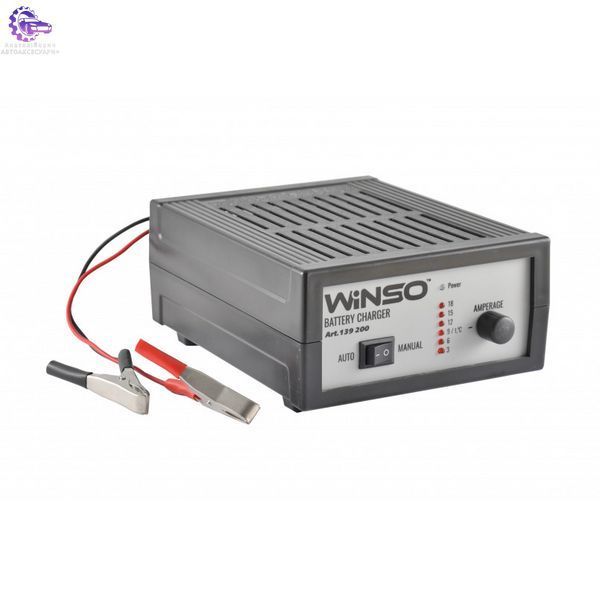 Зарядний пристрій Winso 12V 18A 120Ah 240W (Арт. 139200) 139200 фото