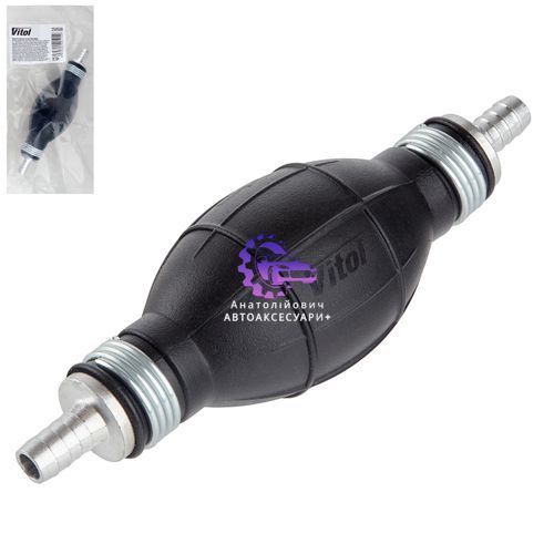 Груша для підкачки палива VITOL 2505 08mm арт 250508 ручний насос 8 мм