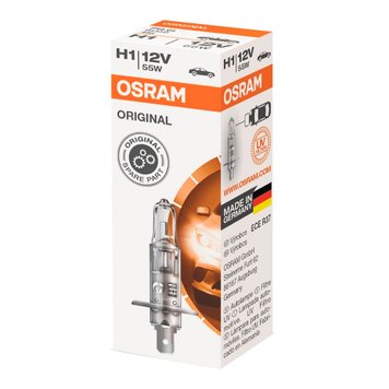 Автомобільна лампа OSRAM H1 12V 55W P14.5s ORIGINAL (Арт. 64150) 64150 фото