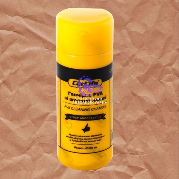 Ганчірка CarLife CC902 PVA 43&times;32 см в тубі штучна замша супер абсорбуюча (арт. CC902) CC902 фото