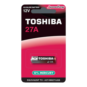 Батарейки 27a 12V Toshiba alkaline 27A BP-1C фото