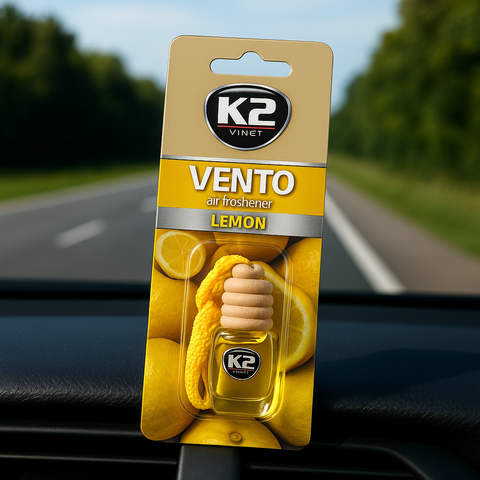 Освіжувач повітря K2 Vento Lemon 8 мл &mdash; підвісний V455 фото