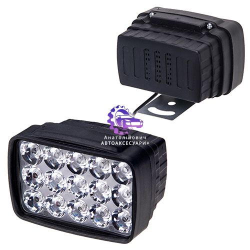 Світлодіодна Фара Прожектор AUR G022 12V 150W (15led*10w) - Універсальна, Стійка до Вібрацій (G022) G022 фото