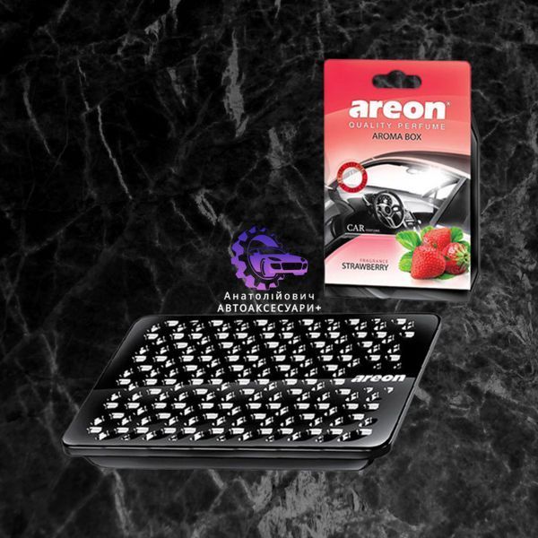 Освіжувач повітря AREON BOX під сидіння Strawberry (Арт. ABC04) ABC04 фото
