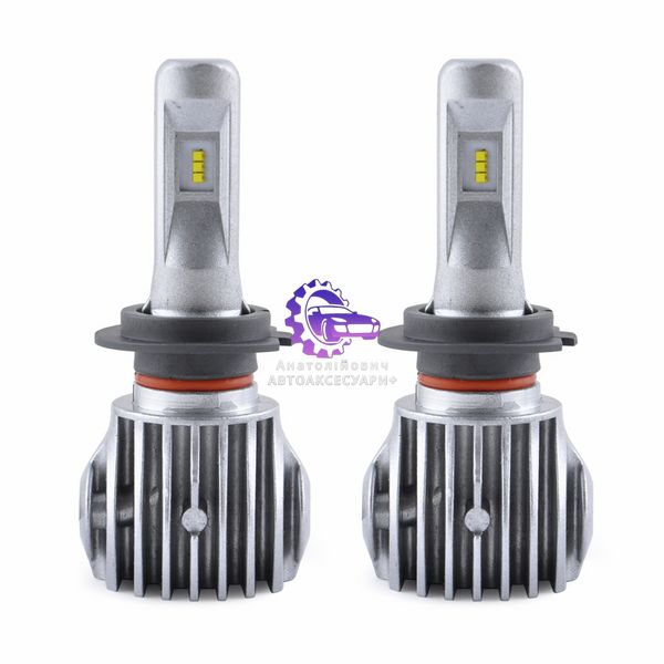 LED Автолампа SOLAR H7 12/24V 6500K 6000Lm 50W Cree Chip (8607) 8607 фото