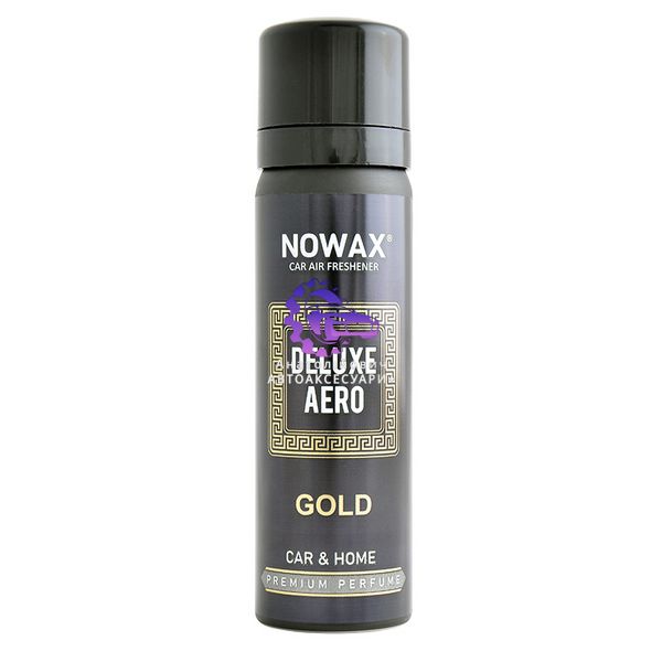 Ароматизатор спрей-ароматизатор Nowax Deluxe Aero Gold, преміум парфуми, 52 г (Артикул NX06503) NX06503 фото