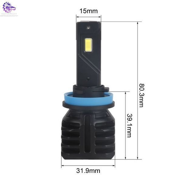 Carlamp Night Vision Gen3 H11 6000Lm 5500K LED для фар NVG3H11 фото