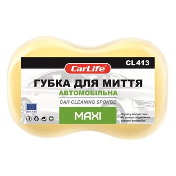 Губка для миття авто CarLife Maxi CL-413 CL-413 фото