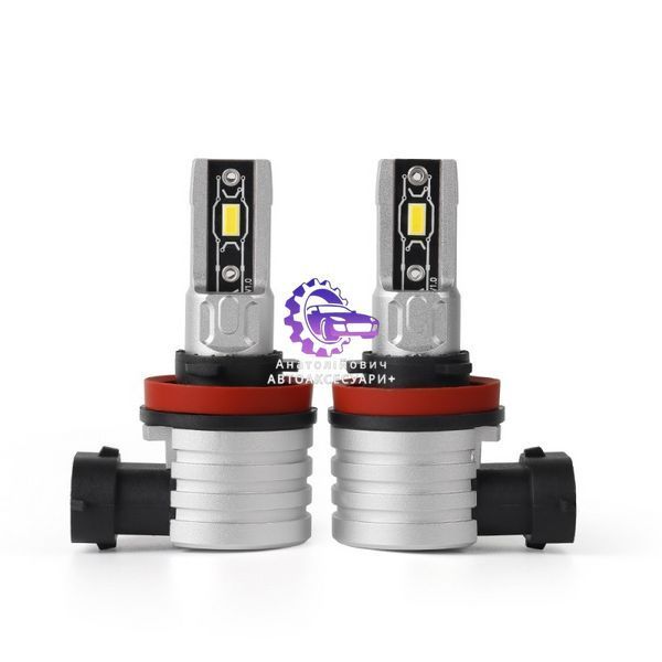 Світлодіодні автолампи H11 Carlamp Crystal Vision 5000Lm 6000K CVH11