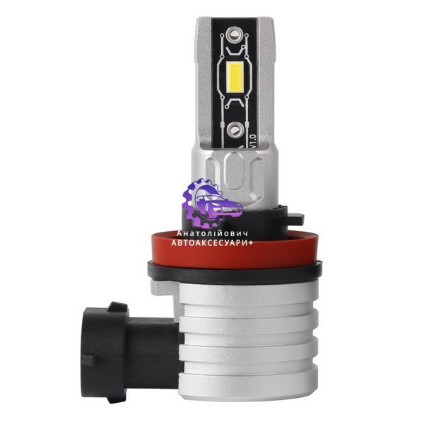 Світлодіодні автолампи H11 Carlamp Crystal Vision 5000Lm 6000K CVH11
