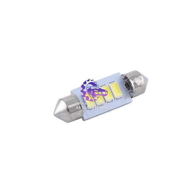 LED автолампа SOLAR SV8.5 T11x36 4SMD 12V біла, 6500К, 2 шт (Арт. SL1352) SL1352 фото