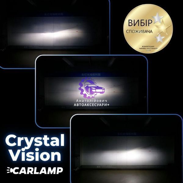 LED-лампи H4 Carlamp Crystal Vision CVH4 12/24V